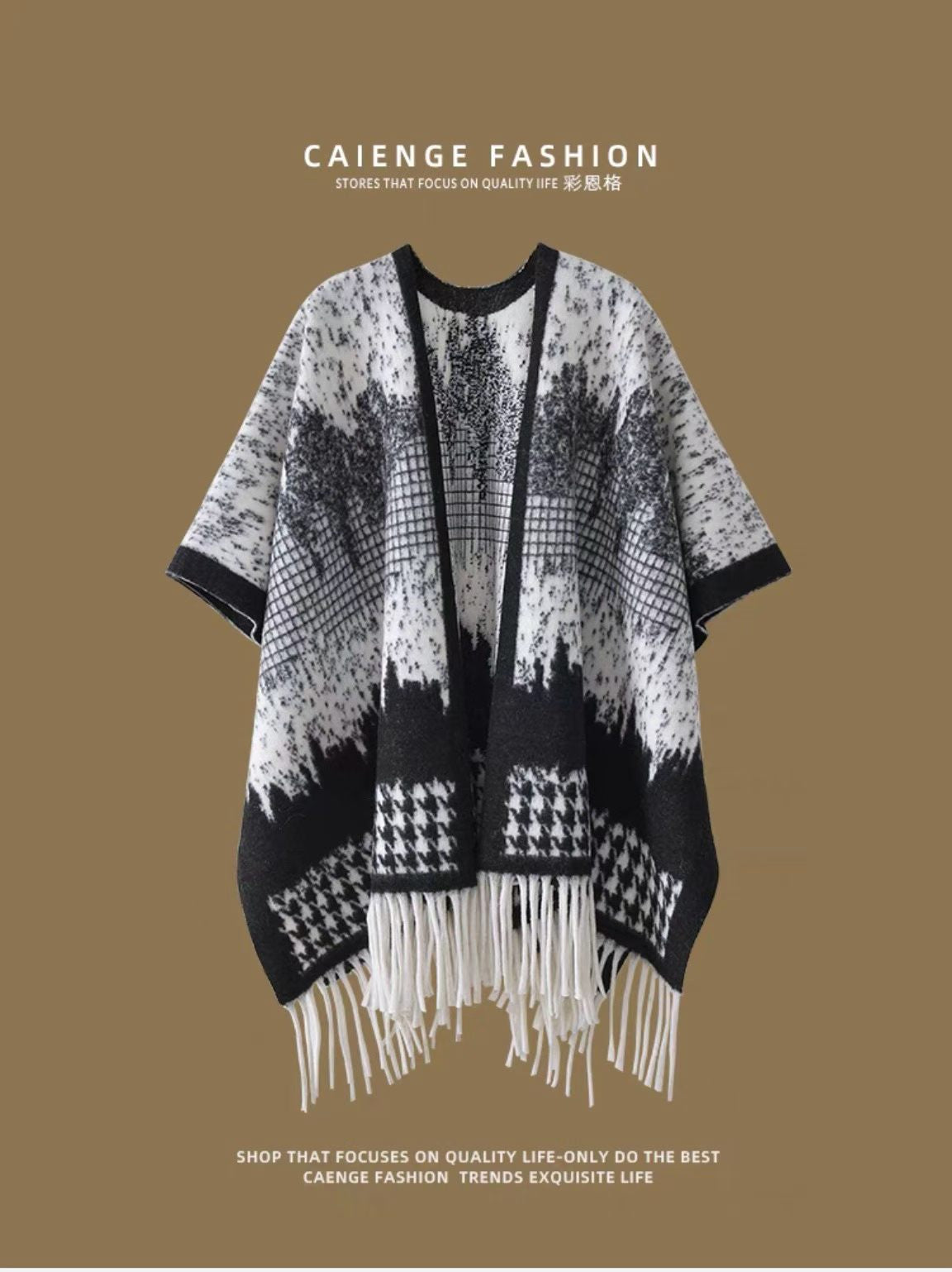 Women's Poncho #8