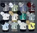 Boys casual wear with shorts, hat and a shirt